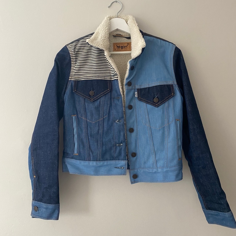 Opening Ceremony x Levis Sherpa lined jean jacket